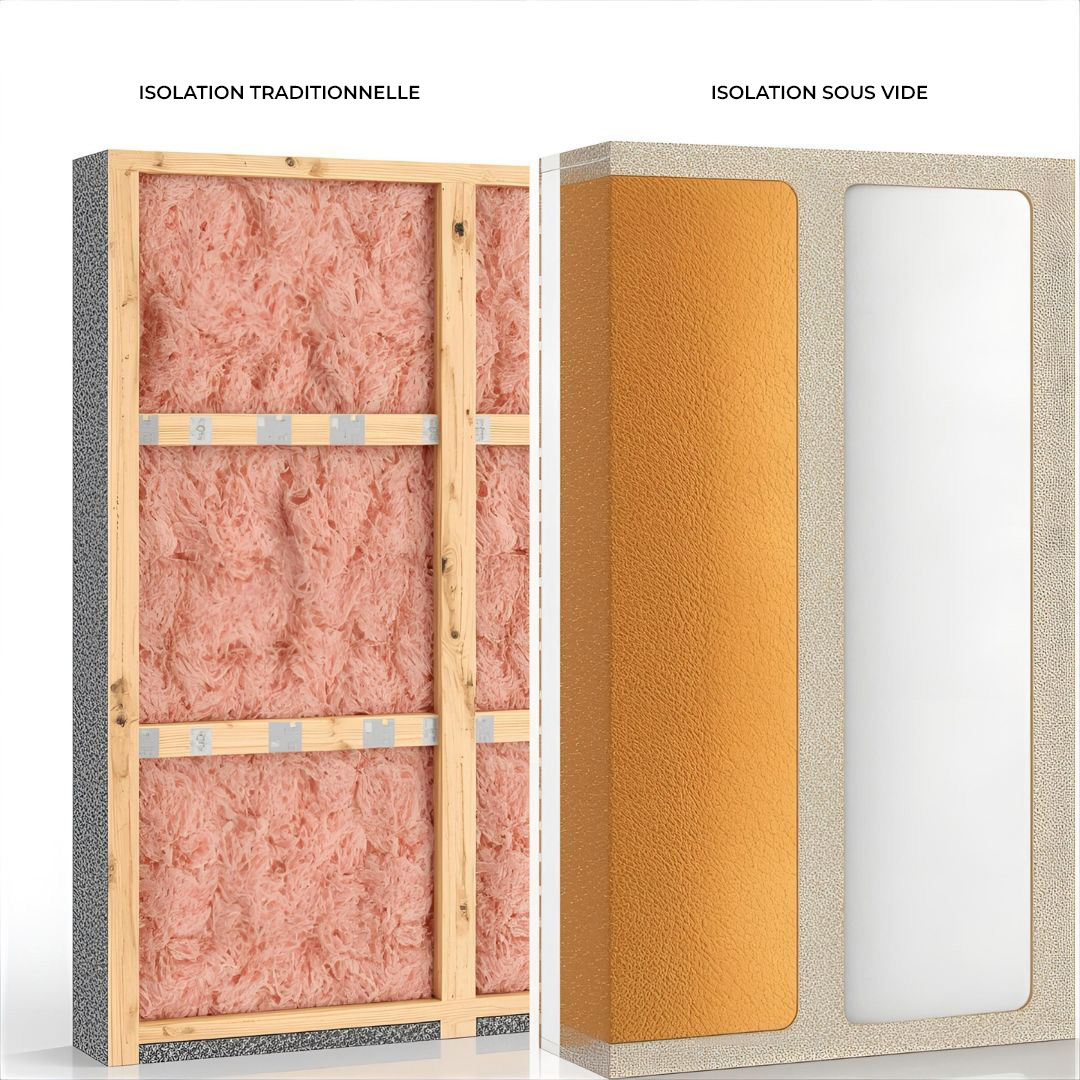 isolation sous vide et isolation tradionnelle - GMS COMPANY